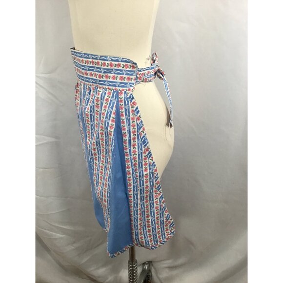 Vintage handmade apron. Cottage farmhouse cowgirl 1960’s housewife - Picture 2 of 3